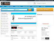 Tablet Screenshot of globalnaukri.com
